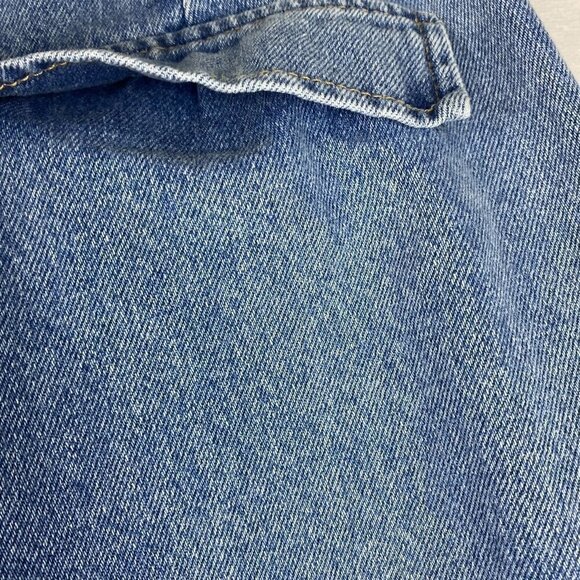 Forever 21 Jeans Womens Size 29 Blue Distressed Denim Pockets Pants Ladies - Picture 5 of 13